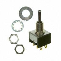 NKK Switches - M2028SS1G01 - SWITCH TOGGLE DPDT 0.4VA 28V