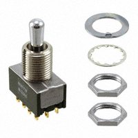 NKK Switches - M2044BB1G01 - SWITCH TOGGLE DP3T 0.4VA 28V
