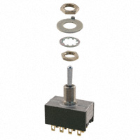 NKK Switches - M2044SS1G01 - SWITCH TOGGLE DP3T 0.4VA 28V