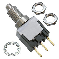 NKK Switches - MB2011SS1G03 - SWITCH PUSHBUTTON SPDT 0.4VA 28V