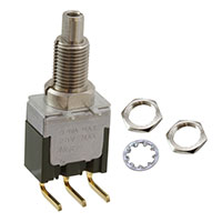 NKK Switches - MB2065SS1G30 - SWITCH PUSHBUTTON SPDT 0.4VA 28V