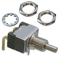 NKK Switches - MB2411A1G30 - SWITCH PUSHBUTTON SPDT 0.4VA 28V