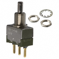 NKK Switches - MB2411E1G03 - SWITCH PUSH SPDT 0.4VA 28V