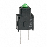NKK Switches - A01PF - INDICATOR SW LOPRO STRAIGHT GRN