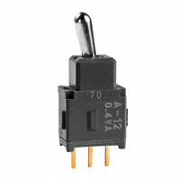 NKK Switches - A12JP - SWITCH TOGGLE SPDT 0.4VA 28V