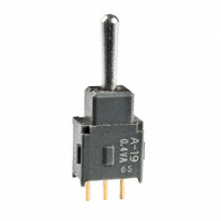 NKK Switches - A19AP - SWITCH TOGGLE SPDT 0.4VA 28V
