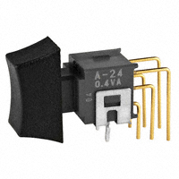 NKK Switches - A24K1V-EA - SWITCH ROCKER SP3T 0.4VA 28V