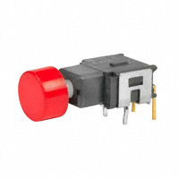 NKK Switches - AB11AH-HC - SWITCH PUSH SPST-NO 0.4VA 28V