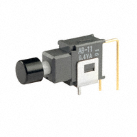 NKK Switches - AB11AV1-FA - SWITCH PUSH SPST-NO 0.4VA 28V
