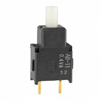 NKK Switches - AB11BP - SWITCH PUSH SPST-NO 0.4VA 28V