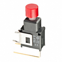 NKK Switches - AB11BV-FC - SWITCH PUSH SPST-NO 0.4VA 28V
