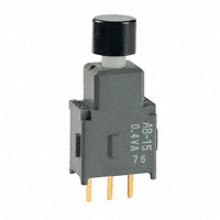 NKK Switches - AB15BP-FA - SWITCH PUSH SPDT 0.4VA 28V