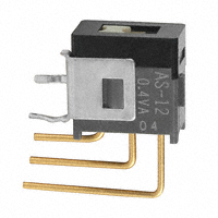 NKK Switches - AS12BV - SWITCH SLIDE SPDT 0.4VA 28V