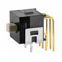 NKK Switches - AS24AH - SWITCH SLIDE SP3T 0.4VA 28V