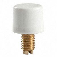 NKK Switches - AT078B - CAP PUSHBUTTON ROUND WHITE