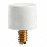 NKK Switches - AT079B - CAP PUSHBUTTON ROUND WHITE