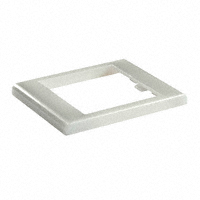 NKK Switches - AT204B - BEZEL WHITE FOR MLW SERIES
