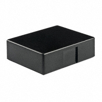 NKK Switches - AT3021A - CAP PUSHBUTTON RECTANGULAR BLACK