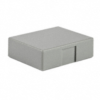 NKK Switches - AT3021H - CAP PUSHBUTTON RECTANGULAR GRAY