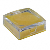 NKK Switches - AT3073JE - CAP PUSHBUTTON SQUARE CLEAR/YEL