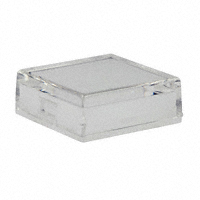 NKK Switches - AT3076JB - CAP PUSHBUTTON SQUARE CLEAR/WHT