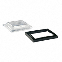 NKK Switches - AT4011 - COVER DUST RECT POLY LB/UB SER
