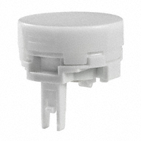 NKK Switches - AT4012BJ - CAP PUSHBUTTON ROUND WHITE