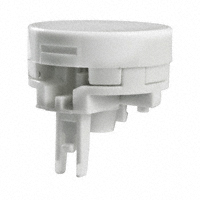 NKK Switches - AT4017B - CAP PUSHBUTTON ROUND WHITE