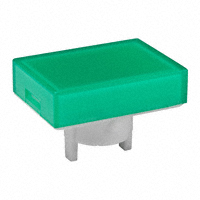 NKK Switches - AT4021FF - CAP PUSHBUTTON RECTANGULAR GREEN