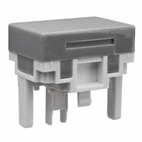 NKK Switches - AT4030H - CAP PUSHBUTTON RECTANGULAR GRAY