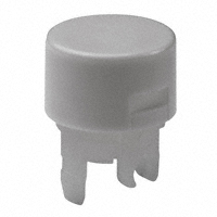 NKK Switches - AT4036B - CAP PUSHBUTTON ROUND WHITE