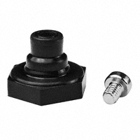 NKK Switches - AT4041M - PUSHBUTTON FULL BOOT BLACK