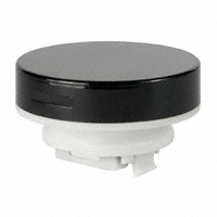 NKK Switches - AT4054A - CAP PUSHBUTTON ROUND BLACK