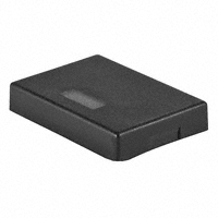 NKK Switches - AT4120AB - CAP PUSHBUTTON RECT BLK/WHT LENS