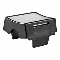 NKK Switches - AT4125B - CAP ROCKER RECTANGULAR BLK/WHT