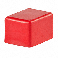 NKK Switches - AT4137C - CAP PUSHBUTTON RECTANGULAR RED