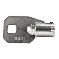 NKK Switches - AT4152-042 - SW KEY TUBULAR HIGH SECURITY #42