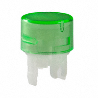 NKK Switches - AT4167FB - CAP PUSHBUTTON ROUND GREEN/WHITE
