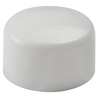 NKK Switches - AT422B - CAP PUSHBUTTON ROUND WHITE