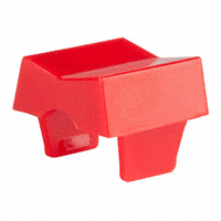NKK Switches - AT437C - CAP ROCKER PADDLE RED