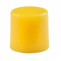 NKK Switches - AT443E - CAP PUSHBUTTON ROUND YELLOW