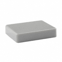 NKK Switches - AT452H - CAP PUSHBUTTON RECTANGULAR GRAY