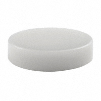 NKK Switches - AT454B - CAP PUSHBUTTON ROUND WHITE