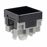 NKK Switches - AT484A - CAP PUSHBUTTON SQUARE BLACK