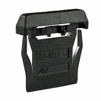 NKK Switches - AT498 - CENTER BARRIER BLACK POLY LB SER
