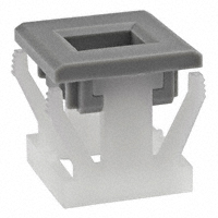NKK Switches - AT531H - PANEL MNT FOR SGL/DBL POLE GRAY
