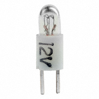 NKK Switches - AT611-12V - LAMP INCAN 12V T-1 BI-PIN KB/YB