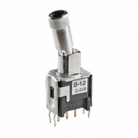 NKK Switches - B12LB - SWITCH TOGGLE SPDT 0.4VA 28V