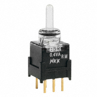 NKK Switches - B13JJPCF - SWITCH TOGGLE SPDT 0.4VA 28V