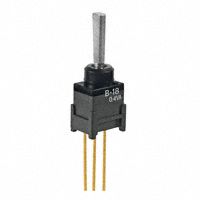 NKK Switches - B18EW - SWITCH TOGGLE SPDT 0.4VA 28V
